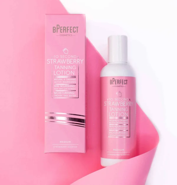 10 Second Strawberry Tanning Lotion – Medium - Samoopaľovacie mlieko