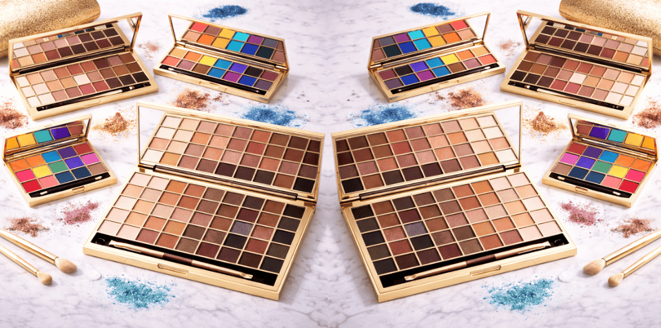 Paletky očných tieňov